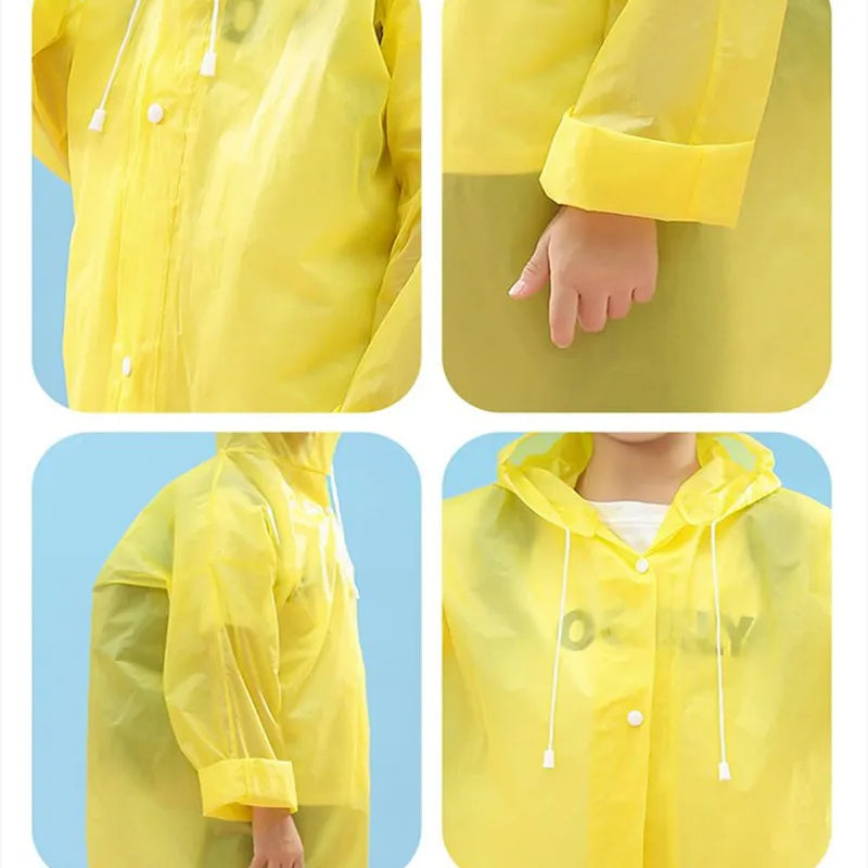 High Quality Waterproof Raincoat Reuseable